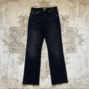 NWOT Madewell Relaxed Bootcut Jeans Black